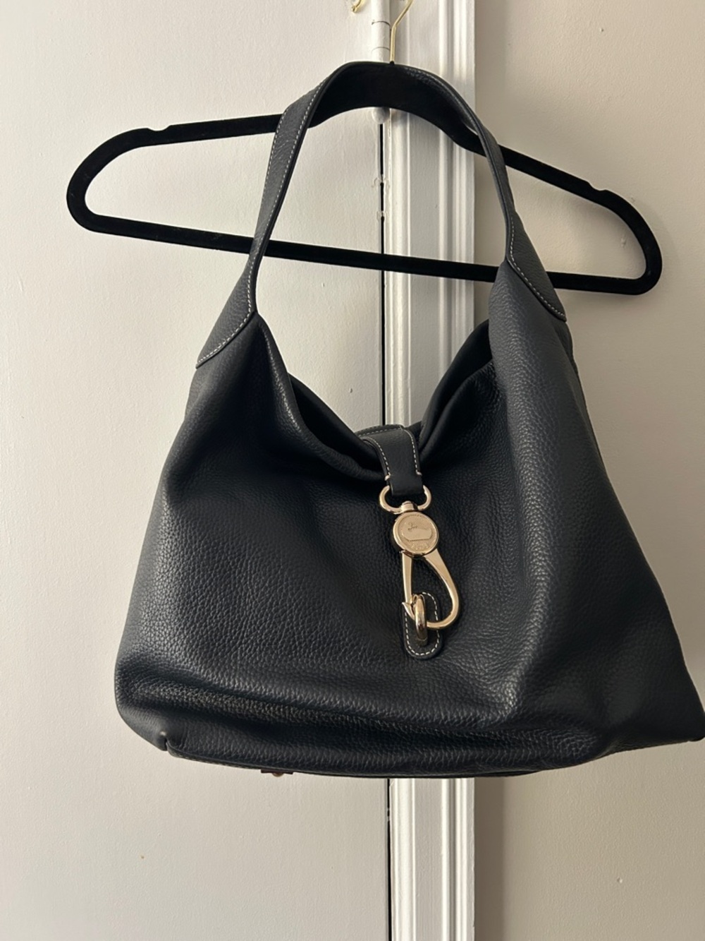 Navy Hobo Dooney & Burke Bag
